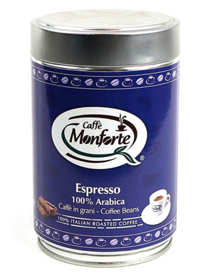 caffè espresso Monforte 100% arabica in grani