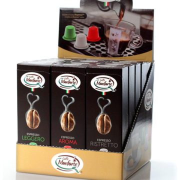Caffè Espresso Monforte capsule Compatibili Nespresso