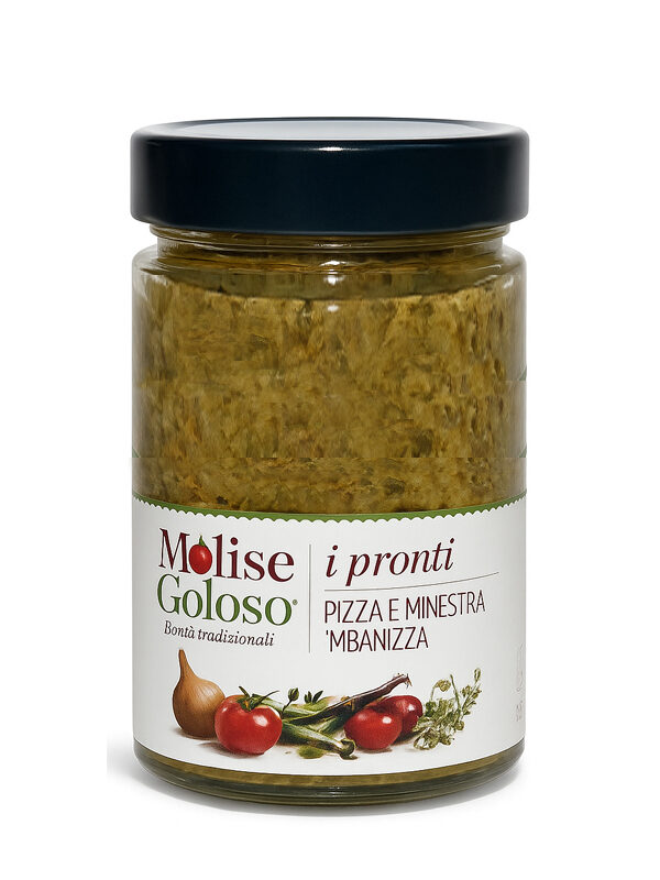 Pizza e minestra “Mbanizza” - Molise Goloso
